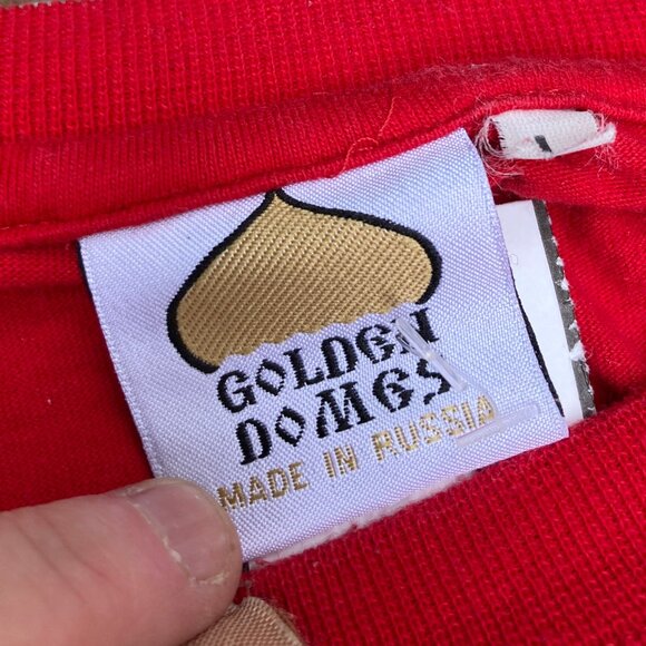 CCCP Golden Dome Russian T Shirt Made in Russia Size L - Picture 2 of 2